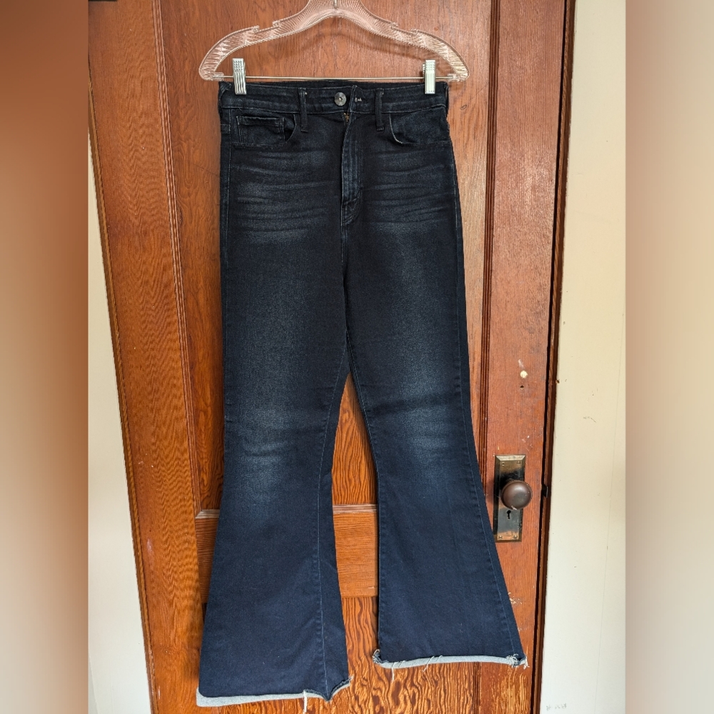 PYLO jeans, 2010's, indie sleaze, flare, high waist, stretch